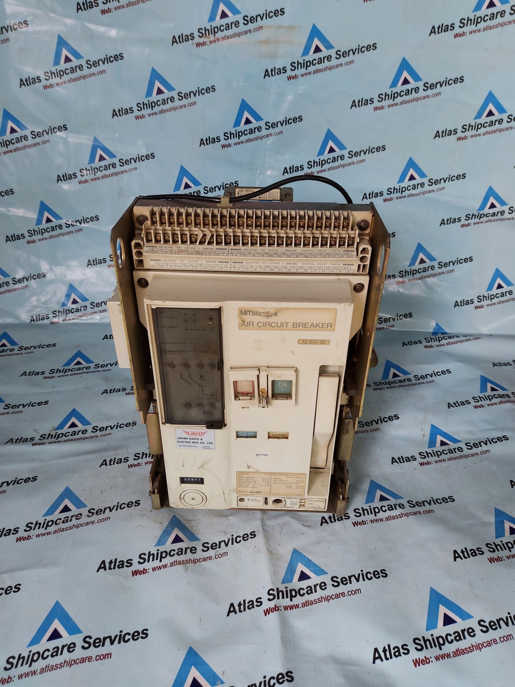 MITSUBISHI AE1600-SS AIR CIRCUIT BREAKER